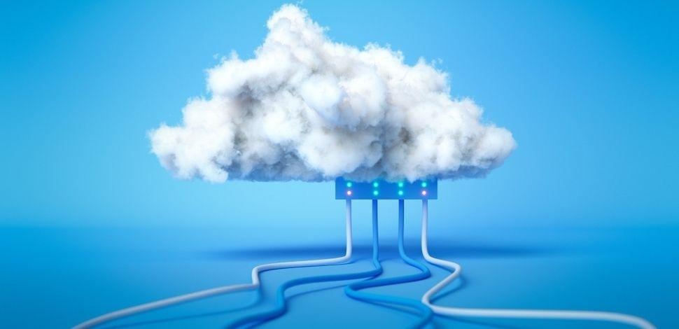 cloud hosting image referring to AWS